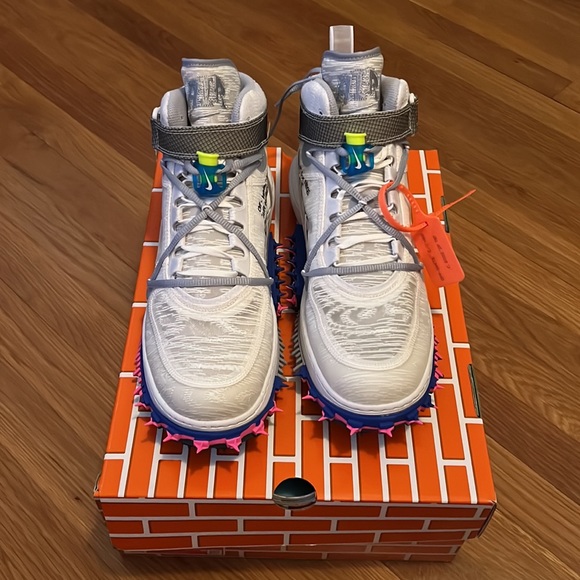 DS. Authentic Air Force One Mid “OFF WHITE”. Size 12. - Picture 4 of 9